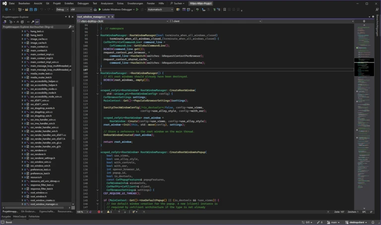 Visual Studio C/C++ Visual Studio C/C++