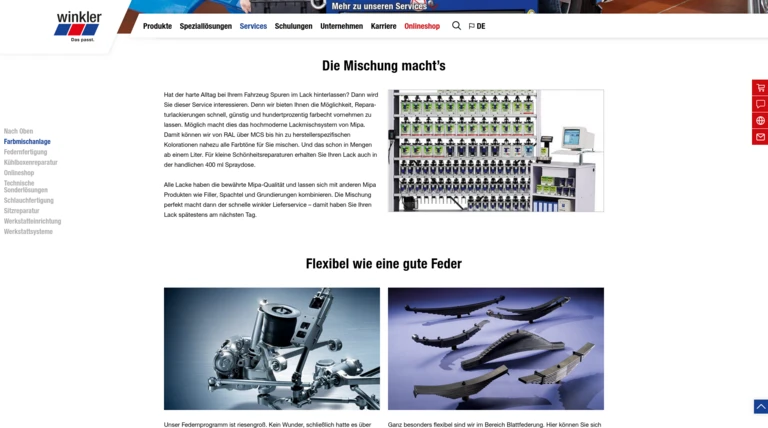 TYPO3 Website Impression TYPO3 Website Impression
