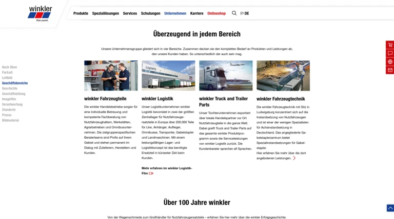 TYPO3 Website Impression TYPO3 Website Impression