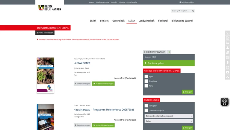 TYPO3 Website Impression TYPO3 Website Impression